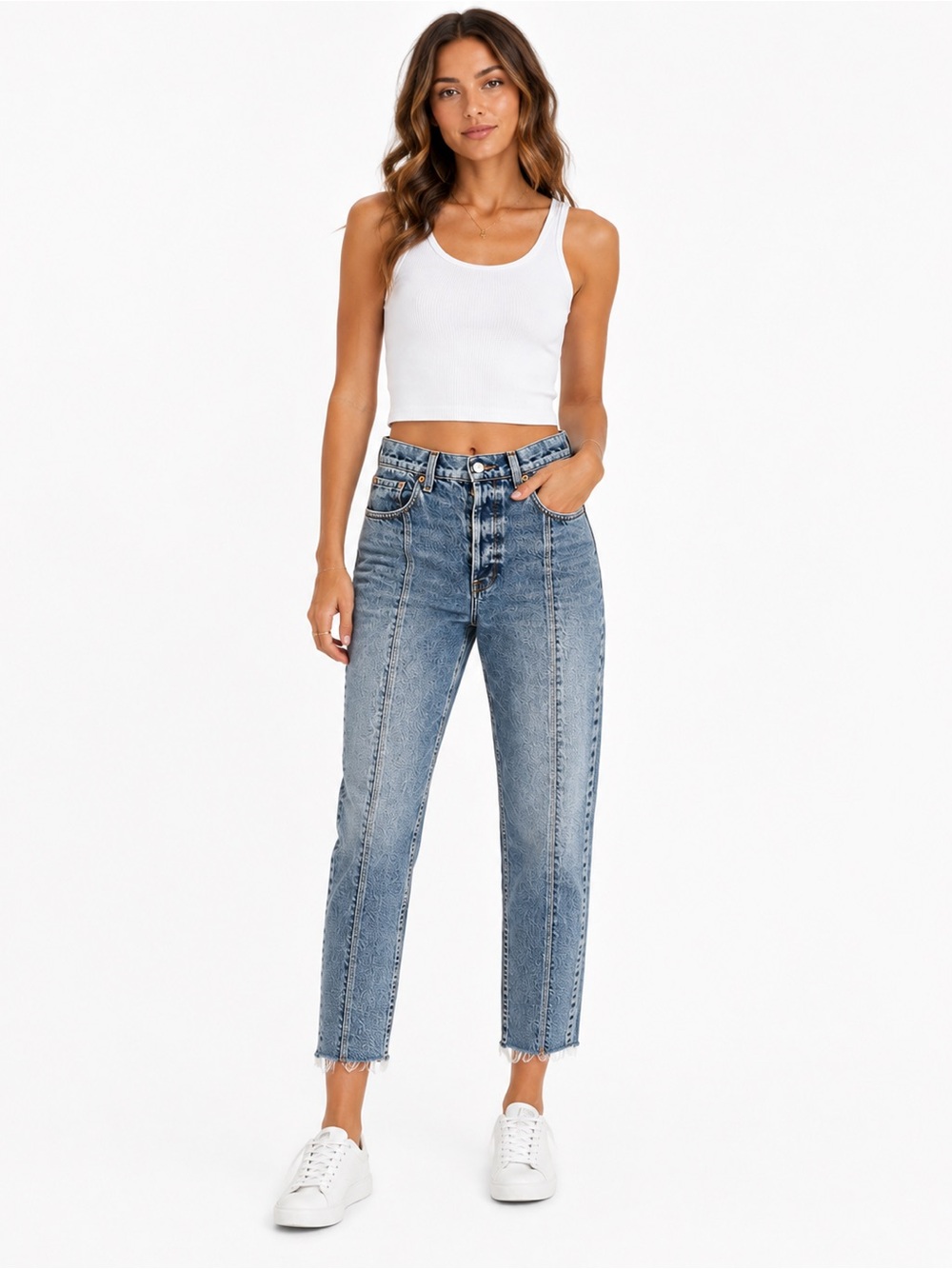 Pistola 90’s High Rise Jean | 30 | Medium Wash